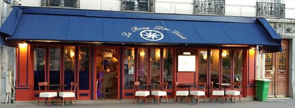 Panoramique du restaurant La Rosa dei Venti à Paris
