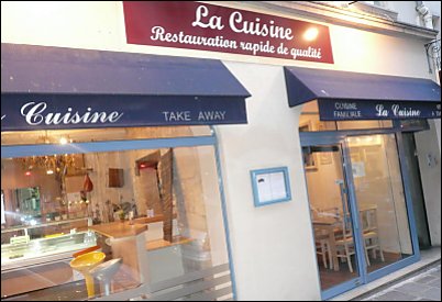 Panoramique du restaurant La Cuisine du Buisson Ardent à Paris