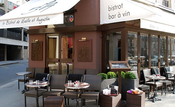 Panoramique du restaurant Le Bistrot de Maëlle et Augustin à Paris