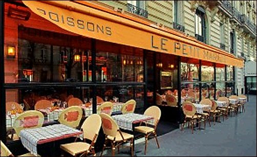 Panoramique du restaurant Le Bistrot de Marius à Paris