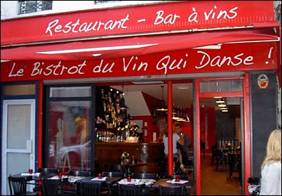Panoramique du restaurant Le Bistrot du Vin Qui Danse ! à Paris