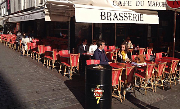 Panoramique du restaurant Le Café du Marché à Paris