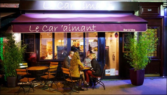 Panoramique du restaurant Le Car'aimant à Paris