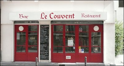 Panoramique du restaurant Le Couvent à Paris