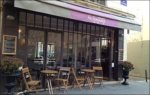 Panoramique du restaurant Le Gagnage à Paris