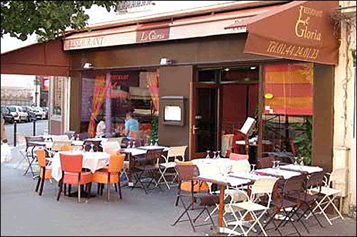 Panoramique du restaurant Le Gloria à Paris