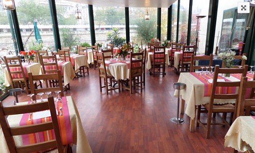 Panoramique du restaurant Le Grand Bleu à Paris