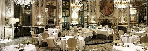 Panoramique du restaurant Le Meurice - Alain Ducasse à Paris