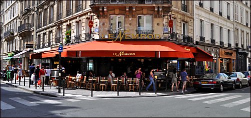 Panoramique du restaurant Le Nemrod à Paris
