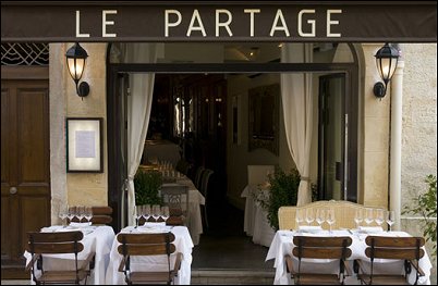 Panoramique du restaurant Le Partage à Paris