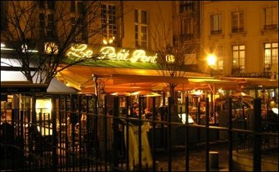 Panoramique du restaurant Le Petit pont à Paris