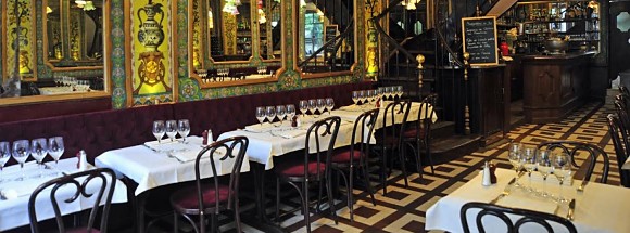 Panoramique du restaurant Le Pharamond à Paris