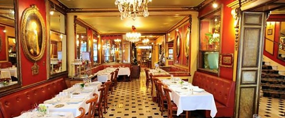Panoramique du restaurant Le Procope à Paris