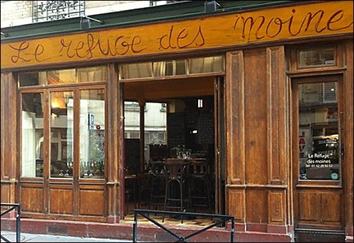 Panoramique du restaurant Le Refuge des Moines à Paris