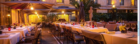 Panoramique du restaurant Le Safran - Hotel du Collectionneur à Paris