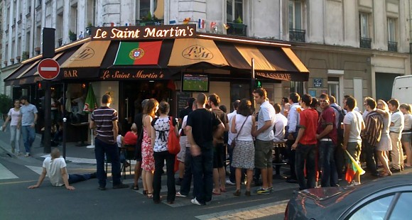 Panoramique du restaurant Le Saint Martin's à Paris