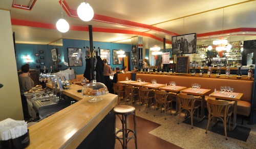 Panoramique du restaurant Les Demoiselles à Paris