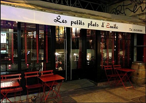 Panoramique du restaurant Les Petits Plats d'Emile à Paris