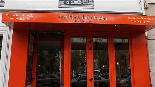 Panoramique du restaurant Les Pieds Dans Le Plat à Paris