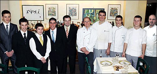 Panoramique du restaurant Les Vendanges à Paris