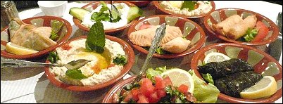 Panoramique du restaurant Les Vignes du Liban à Paris