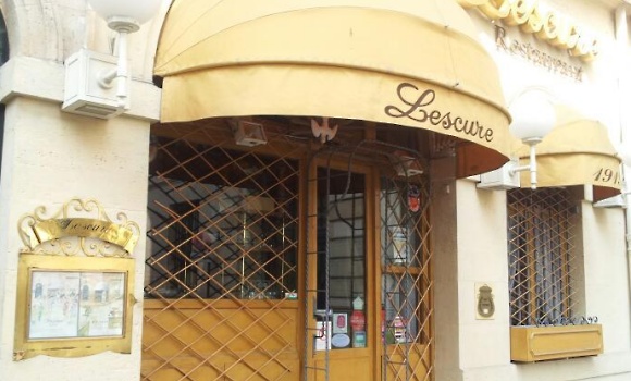 Panoramique du restaurant Lescure à Paris