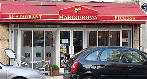 Panoramique du restaurant Marco Roma à Paris