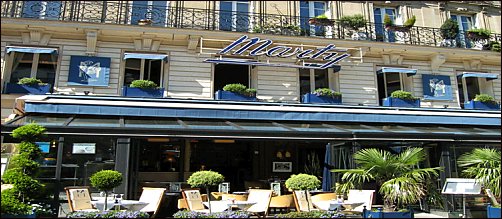 Panoramique du restaurant Marty à Paris