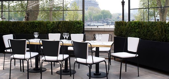Panoramique du restaurant Monsieur Bleu - Palais de Tokyo à Paris