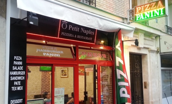 Panoramique du restaurant O Petit Naples à Paris