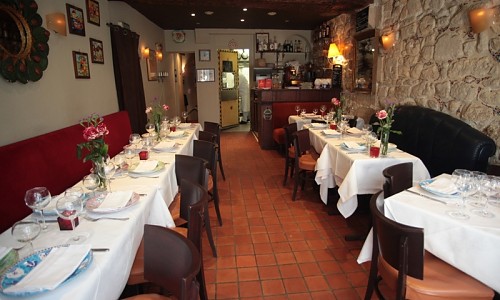 Panoramique du restaurant Osteria Ruggera à Paris