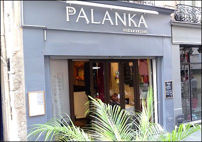Panoramique du restaurant Le Palanka à Paris