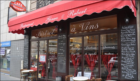 Panoramique du restaurant Paris Gourmand - Ginou & Robert à Paris