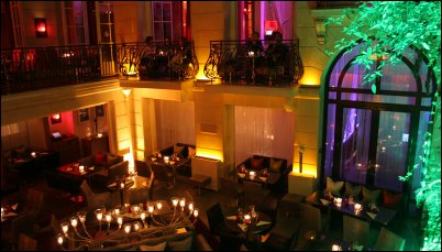 Panoramique du restaurant Pershing Hall à Paris
