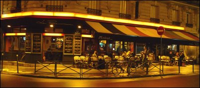 Panoramique du restaurant La Piscine à Paris