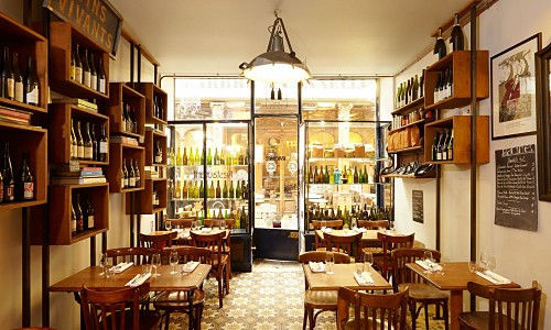 Panoramique du restaurant Racines à Paris