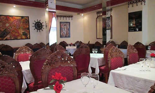 Panoramique du restaurant Rani Mahal à Paris