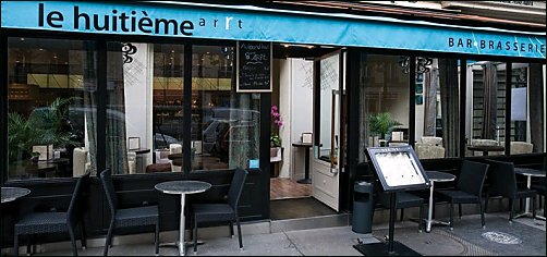 Panoramique du restaurant Restaurant le Huitième Arrt à Paris