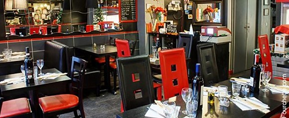 Panoramique du restaurant Rosso e Nero à Paris