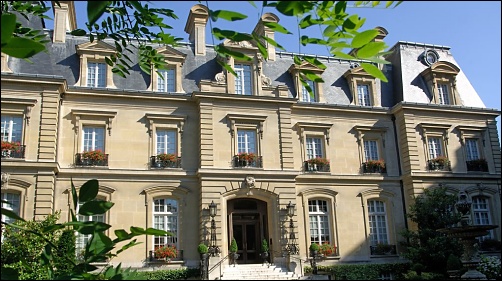 Panoramique du restaurant Saint James Paris à Paris