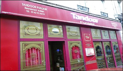 Panoramique du restaurant Tandoor Punjabi à Paris