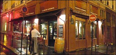 Panoramique du restaurant La Vache Acrobate... La suite à Paris