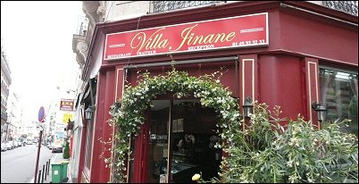 Panoramique du restaurant Villa Jinane à Paris