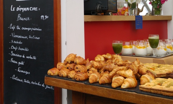 Restaurant 108 Café - Librairie des Orgues - Ardoise du brunch