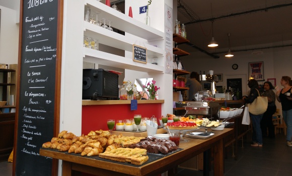 Restaurant 108 Café - Librairie des Orgues - Le brunch buffet du dimanche