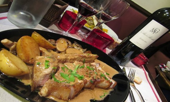 Restaurant Afaria - Côte de veau chez Afaria