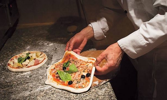 Restaurant Alfredo Positano - Pizza au feu de bois