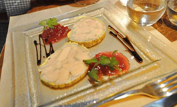 Restaurant Amadeus Café - Foie gras de canard maison