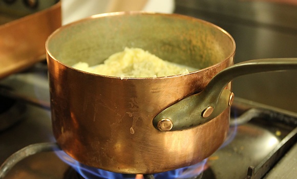 Restaurant Ambassade d'Auvergne - Le fameux aligot