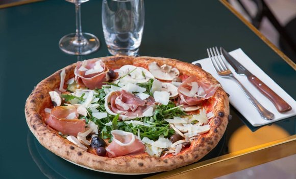 Restaurant Ammazza - Pizza au jambon